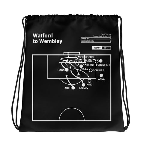 Greatest Watford Plays Drawstring Bag: Watford to Wembley (2013)