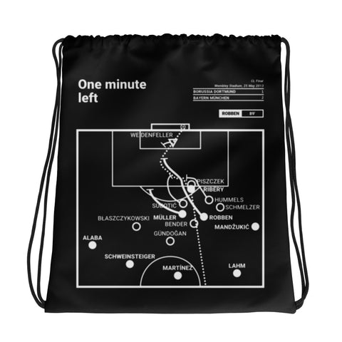 Greatest Bayern München Plays Drawstring Bag: One minute left (2013)