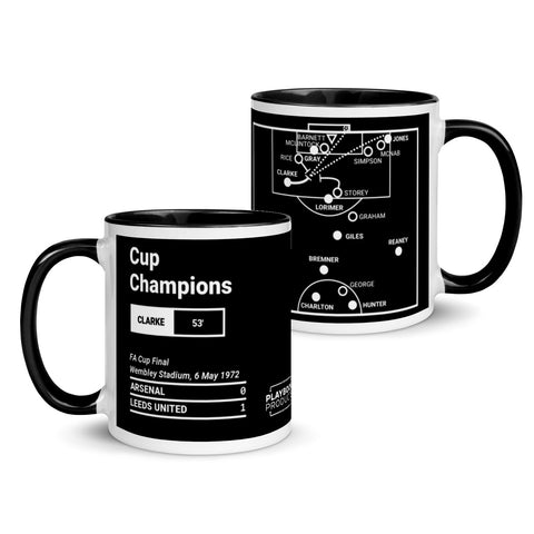 Greatest Leeds United Plays Mug: Cup Champions (1972)