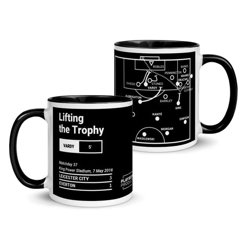 Greatest Leicester City Plays Mug: Lifting the Trophy (2016)