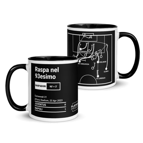 Greatest Napoli Plays Mug: Raspa nel 93esimo (2023)