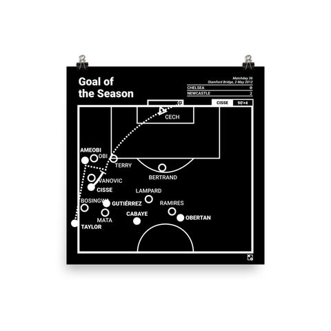 Greatest Newcastle Plays Poster: Goal of the Season (2012)