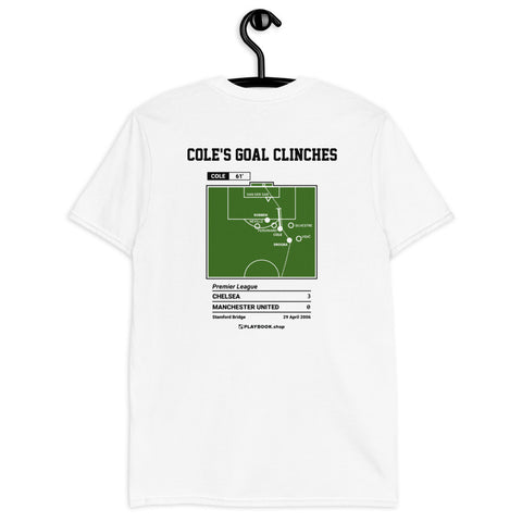 Greatest Chelsea Plays T-shirt: Cole's Goal Clinches (2006)