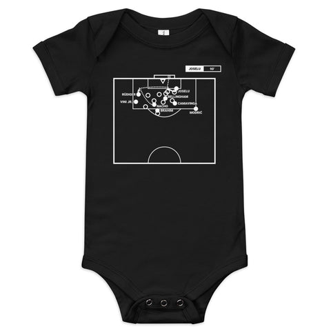 Real Madrid Greatest Goals Baby Bodysuit: Joselu, el héroe! (2024)