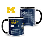 Michigan Football Greatest Plays Mug: Can't Stop Team 144 (2024)