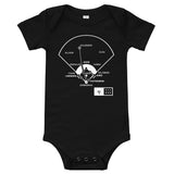 Greatest Red Sox Plays Baby Bodysuit: Yaz 4-4, MVP, and AL Triple Crown (1967)