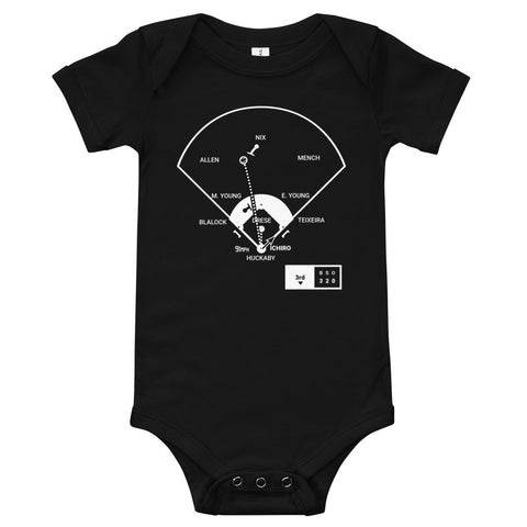 Greatest Mariners Plays Baby Bodysuit: Hit History (2004)