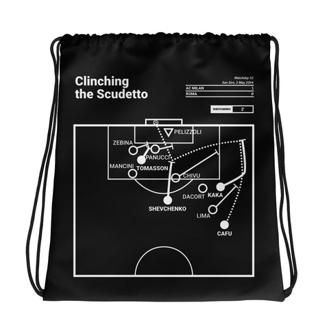 Greatest AC Milan Plays Drawstring Bag: Clinching the Scudetto (2004)