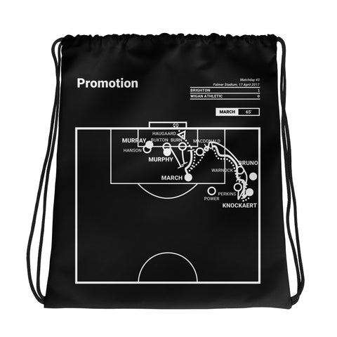 Greatest Brighton & Hove Albion Plays Drawstring Bag: Promotion (2017)