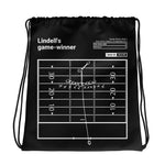 Greatest Bills Plays Drawstring Bag: Lindell's game-winner (2011)