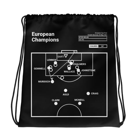 Greatest Celtic Plays Drawstring Bag: European Champions (1967)