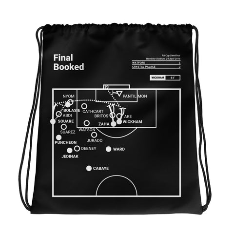 Greatest Crystal Palace Plays Drawstring Bag: Final Booked (2016)