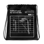 Greatest Cowboys Plays Drawstring Bag: Halfback pass for second title (1978)