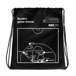 Greatest Mavericks Plays Drawstring Bag: Booth's game winner (2001)