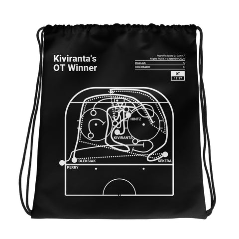 Greatest Stars Plays Drawstring Bag: Kiviranta's OT Winner (2020)