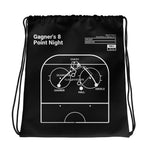 Greatest Oilers Plays Drawstring Bag: Gagner's 8 Point Night (2012)