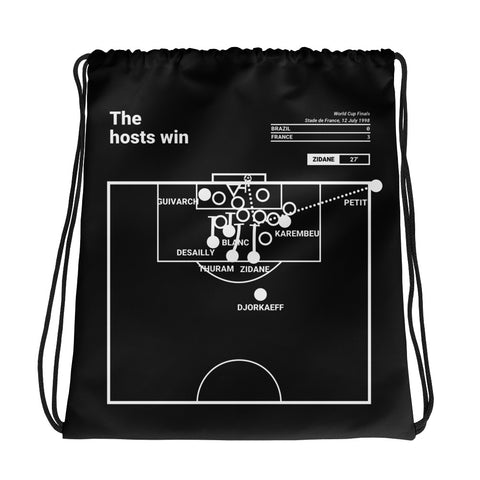 Greatest France Plays Drawstring Bag: The hosts win (1998)