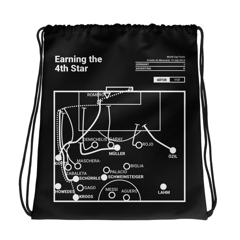 Greatest Germany Plays Drawstring Bag: Earning the 4th Star (2014)