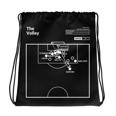 Greatest Inter Milan Plays Drawstring Bag: The Volley (2010)