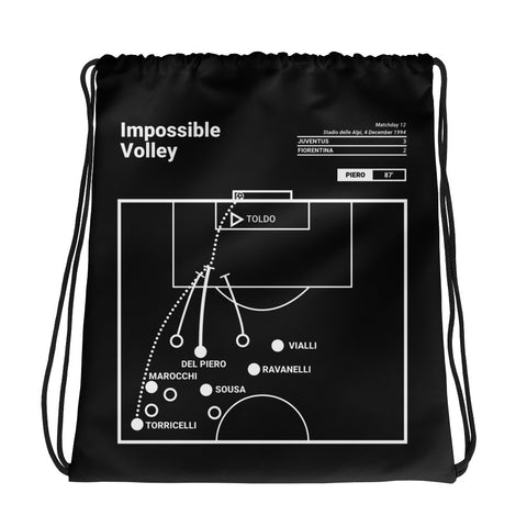 Greatest Juventus Plays Drawstring Bag: Impossible Volley (1994)