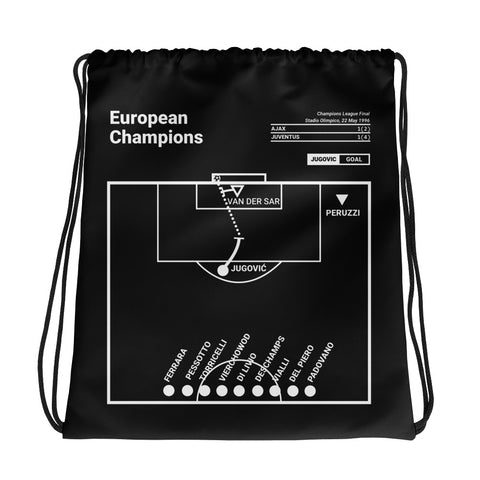 Greatest Juventus Plays Drawstring Bag: European Champions (1996)