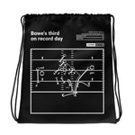 Greatest Chiefs Plays Drawstring Bag: Bowe's third on record day (2010)