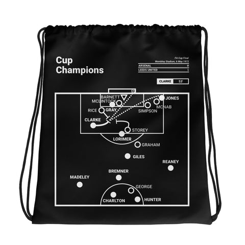 Greatest Leeds United Plays Drawstring Bag: Cup Champions (1972)