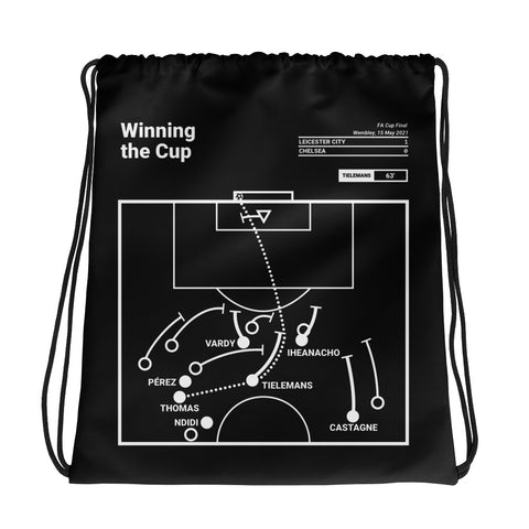 Greatest Leicester City Plays Drawstring Bag: Winning the Cup (2021)