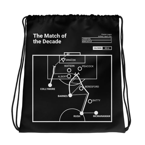 Greatest Liverpool Plays Drawstring Bag: The Match of the Decade (1996)