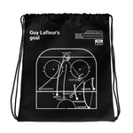 Greatest Canadiens Plays Drawstring Bag: Guy Lafleur's goal (1979)