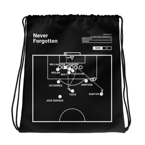 Greatest Newcastle Plays Drawstring Bag: Never Forgotten (2011)