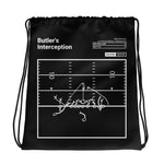 Greatest Patriots Plays Drawstring Bag: Butler's Interception (2015)