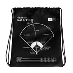 Greatest Mets Plays Drawstring Bag: Piazza's Post 9/11 HR (2001)