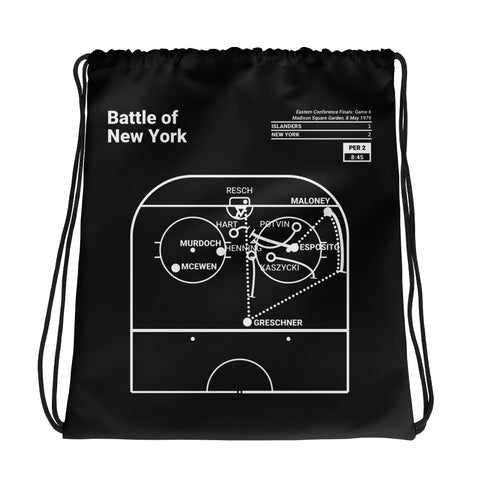 Greatest Rangers Plays Drawstring Bag: Battle of New York (1979)