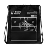 Greatest Chargers Plays Drawstring Bag: L.T.  Breaks TD Record (2006)