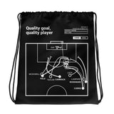Greatest Sheffield United Plays Drawstring Bag: Quality goal, quality player (1975)