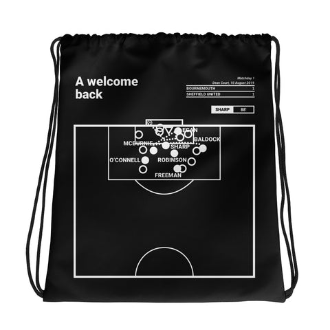 Greatest Sheffield United Plays Drawstring Bag: A welcome back (2019)