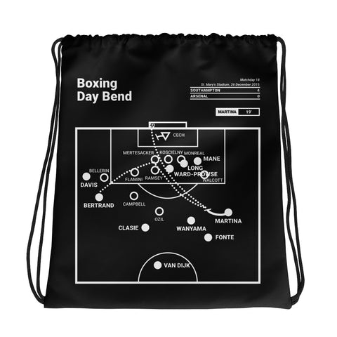 Greatest Southampton Plays Drawstring Bag: Boxing Day Bend (2015)