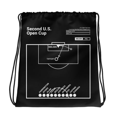 Greatest Sporting Kansas City Plays Drawstring Bag: Second U.S. Open Cup (2012)