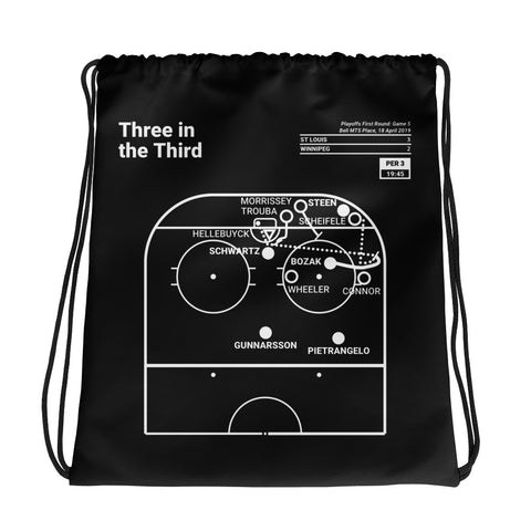 Greatest Blues Plays Drawstring Bag: Three in the Third (2019)