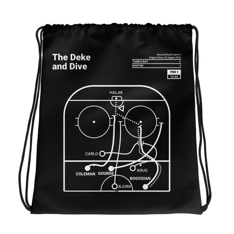 Greatest Lightning Plays Drawstring Bag: The Deke and Dive (2020)