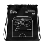 Greatest Knights Plays Drawstring Bag: Winning the West (2018)
