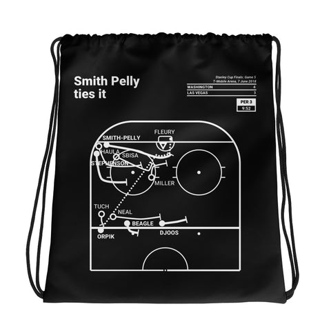 Greatest Capitals Plays Drawstring Bag: Smith Pelly ties it (2018)