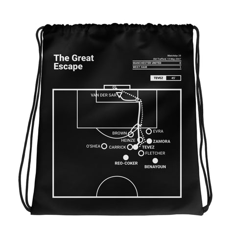 Greatest West Ham United Plays Drawstring Bag: The Great Escape (2007)