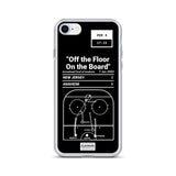 Greatest Ducks Plays iPhone Case: "Off the Floor On the Board" (2003)
