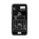 Greatest Army Football Plays iPhone Case: The Drive (1995)