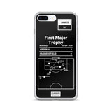 Greatest Arsenal Plays iPhone Case: First Major Trophy (1930)