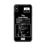 Greatest Arsenal Plays iPhone Case: The Invincibles (2004)