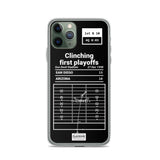 Greatest Cardinals Plays iPhone Case: Clinching first playoffs (1998)