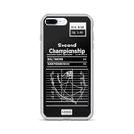 Greatest Ravens Plays iPhone Case: Second Championship (2013)